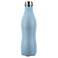 Bottle Sock Glitzer blau 750/1200ml