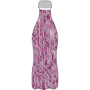 Bottle Sock Glitzer pink 500/800 ml