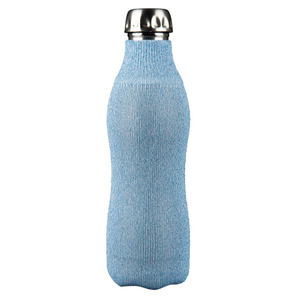 Bottle Sock Glitzer blau 500/800 ml