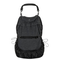 3-in-1 Fleece Cover for Baby Carriers with Rain Protection anthracite